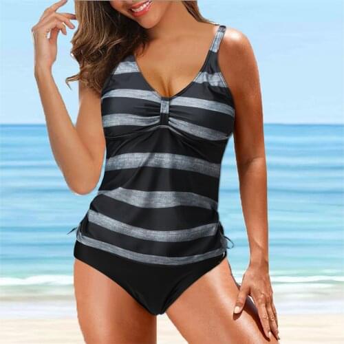 XIYOUNGYOUNG Striped Swimwear