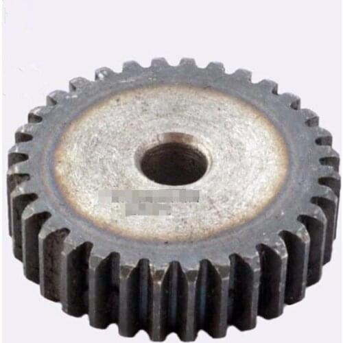 Spur Gear pinion 20T 20Teeth Mod 1.5 M=1.5 Right Teeth positive gear 45# steel cnc gear rack transmission RC