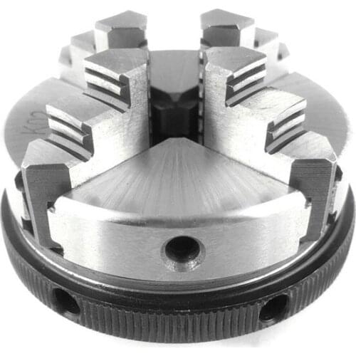 4 jaw Self-centering Hand-tight Chuck K02-50 M14 Woodworking Chuck