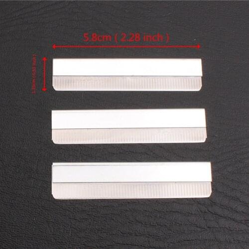 500Pcs Single Edge Safety Razor Blade Straight Razor Titanium Blades Classic Safety Razor Blade Thinning Knife 6002