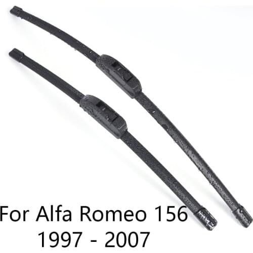 Car Windshield Wiper Blades for Alfa Romeo 156 form 1997 1998 1999 2000 2001 2002 2003 2004 - 2007 Car Windscreen wiper Rubber