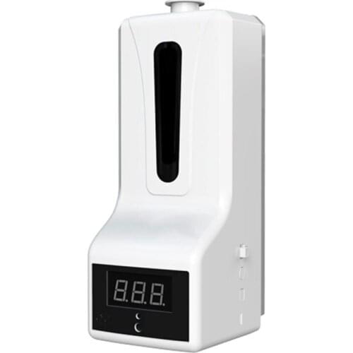 1Pcs Automatic Liquid Soap Dispenser Smart Sensor Digital Hands Washing Free Machine Non-Contact Infrared Thermometer