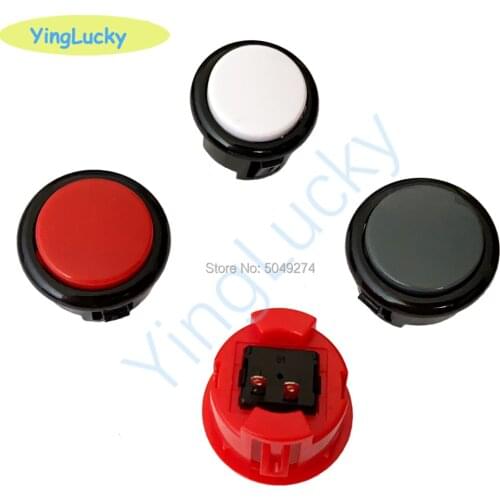 Free shipping 10pcs/lot Arcade Button 30mm Push Button Replace SANWA OBSF-30 OBSN-30 OBSC-30 JAMMA