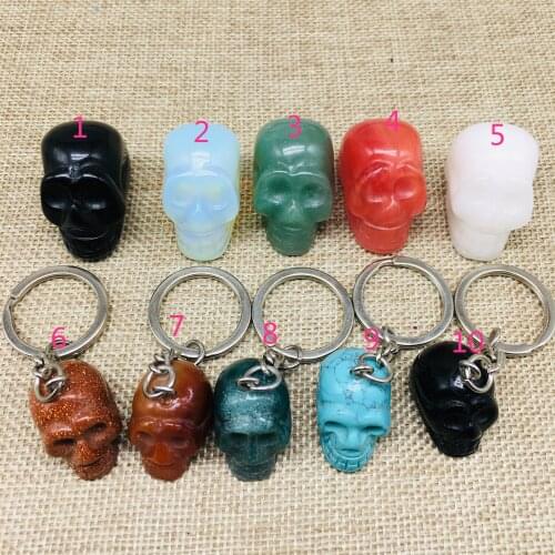 Natural crystal skull heals