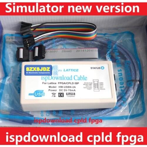 For USB Cabo Download ISP Jtag SPI Programmer para TRELICA FPGA CPLD