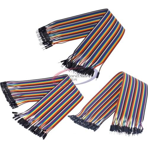 Dupont Line 30cm Male to Male + Female to Male and Female to Female Jumper Wire Dupont Cable for Arduino DIY KIT 40Pin