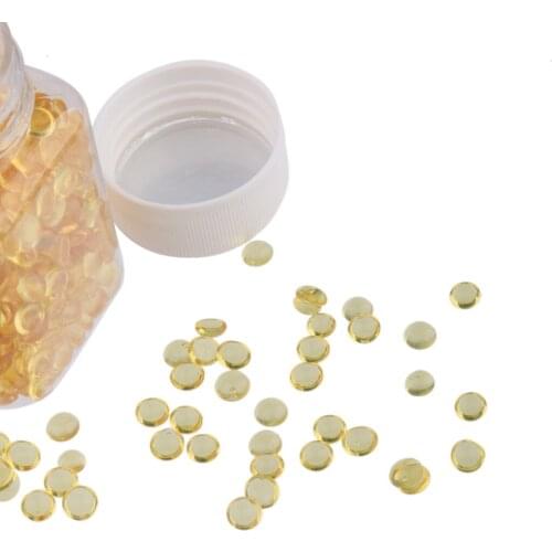 Bottle of 50g Hair Extension Fusion Keratin Glue Tips Rebond Granule Beads