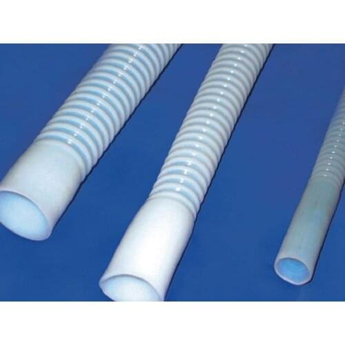 DN100,PTFE Flexible Hose,Polytetrafluoroethyle Flexible convoluted hose,ID 100mm