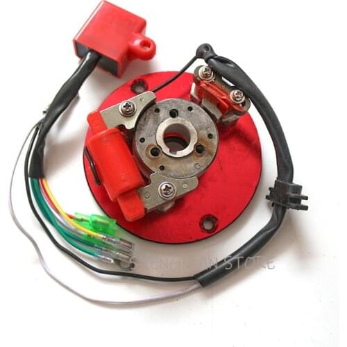 110cc 125cc 140cc off-road motorcycle horizontal engine refit magneto generator rotor stator dirt pit bike