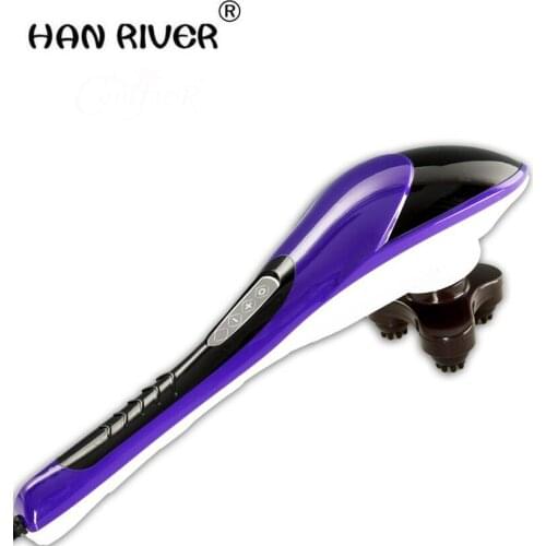 HANRIVER Dolphin massage stick electric cervical vertebra massage device neck massage hammer full-body multifunctional