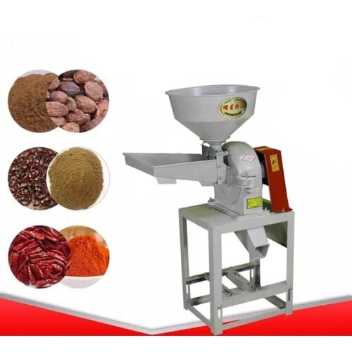 Commercial electric corn milling machine 9FC-19grain hammer mill spice grinder red chilli powder making machine corn crusher