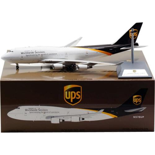 35CM 1:200 UPS Airways Airline B747-400 B747 747 N578UP Airplane Model Aviation Alloy Diecast Aircraft Toy Collectible Gift