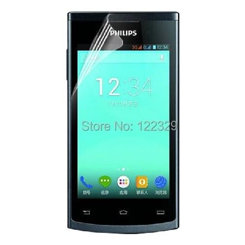 Newest!! 2pcs/lot HD transparent protective flim for Philips Xenium s308 guard screen film to phone high quality