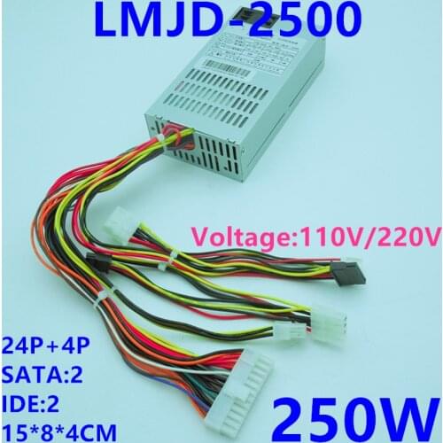 New PSU For Lingmaojingdian FLEX NAS Small 1U -5V S3 250W Power Supply LMJD-2500