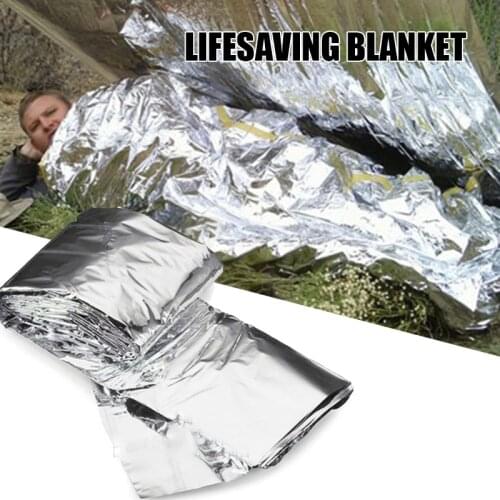 Hot Emergency Survival Blankets PET Keep Warm Blanket Suitable for Homeless and Pets Outdoor Camping Hiking Surviving