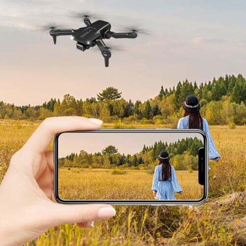 Rc Drone 4k HD Wide Angle Camera WiFi Fpv Drone Dual Camera Quadcopter Real-time Transmission Helicopter Toys