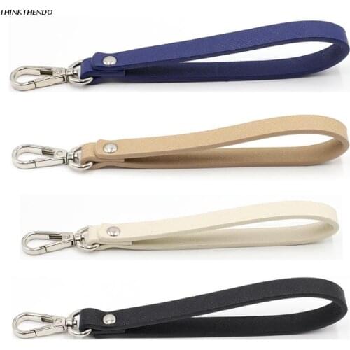Imitation Leather Wristlet Hand Strap DIY Bag Replacement Clutch Purse Cellphone Key Chain Wrist Lanyard Handle Belt
