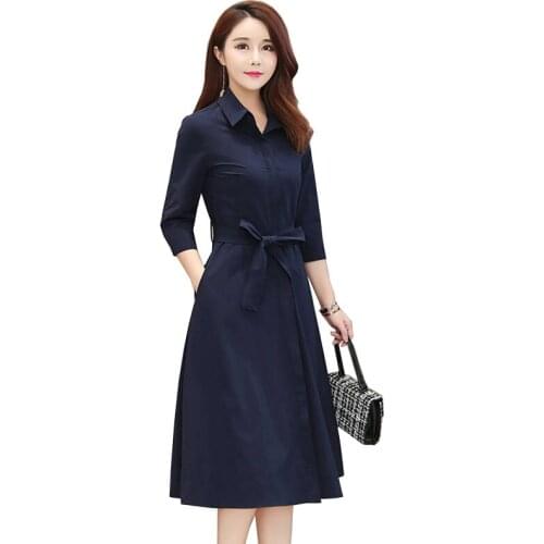 Trench Coats Women 2021New Spring Autumn Windbreaker Mid-length Long-Sleeve Tops Female Plus Size Outerwear Overcoat R991