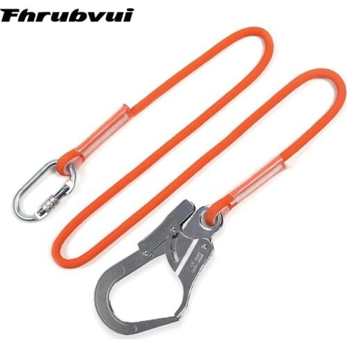 High Altitude Protective Safety Belt Nylon Sling Belt With Hook High Strength Wearable Anti Fall Off