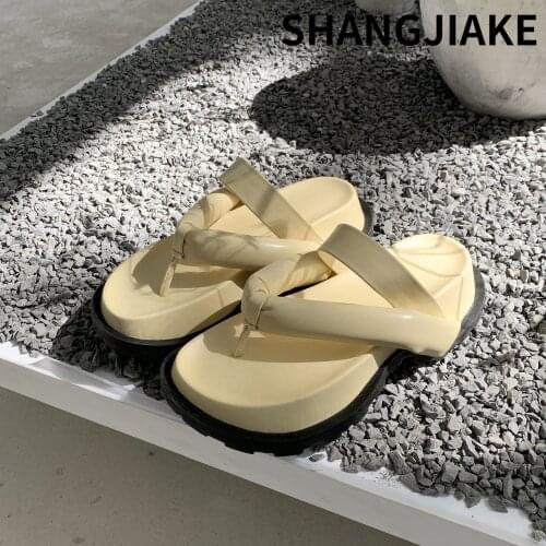 Thick-soled Ladies Slippers, Womens Flip Flops, Sandals, Womens Outer Wear, Cute Flip-flops, Women Fashion Shoes