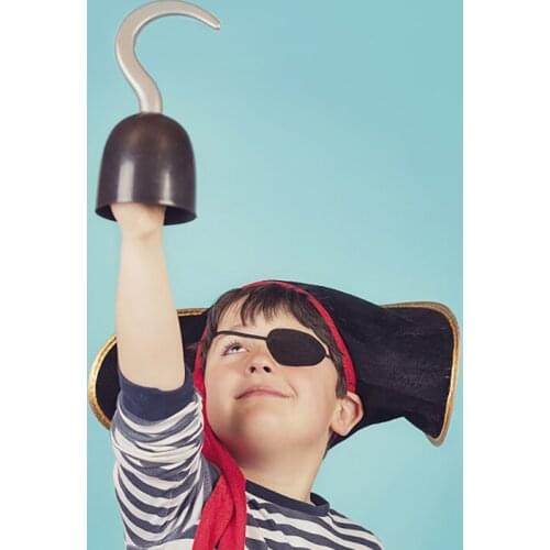 1pc Pirate Hook Captain Hand Halloween Costume Party Dress Up Tool Masquerade Accessories Prop Hooks Halloween Supply Kids Toys