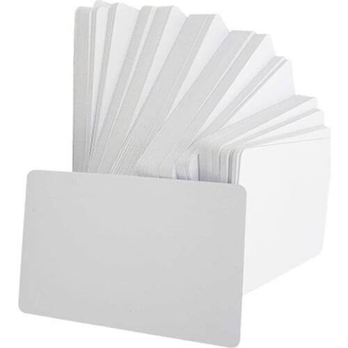 100PCS) Waterproof RFID ISO15693 Icode Slix (Icode-2) White PVC Card