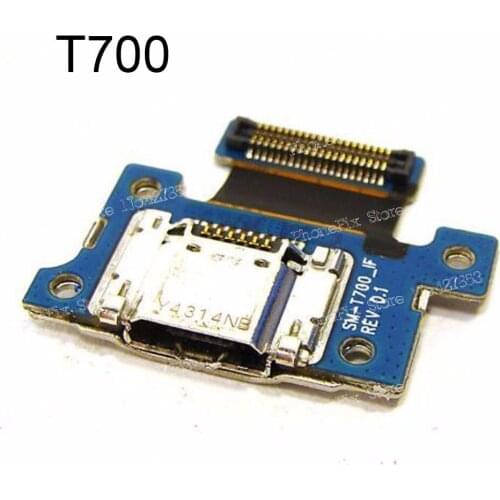 30pcs/lot USB Charging Dock Port Flex Microphone Mic For Samsung Tab S 8.4 T705 T707 SM-T700 T700