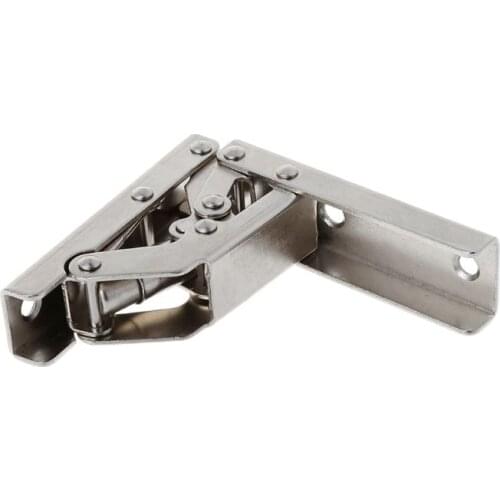 90 Degree Folding Door/Shelf Hinge Hidden Bracket Table Holder Furniture Parts For Sale