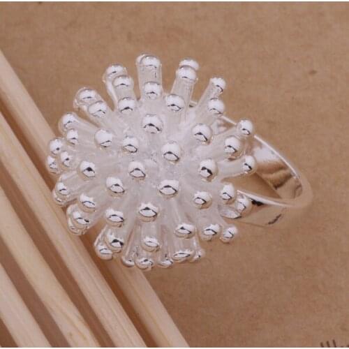 AR184 Fashion Jewelry Silver Color Gifts Popular Rings For Women Fireworks /aiuajaba Azmajqta