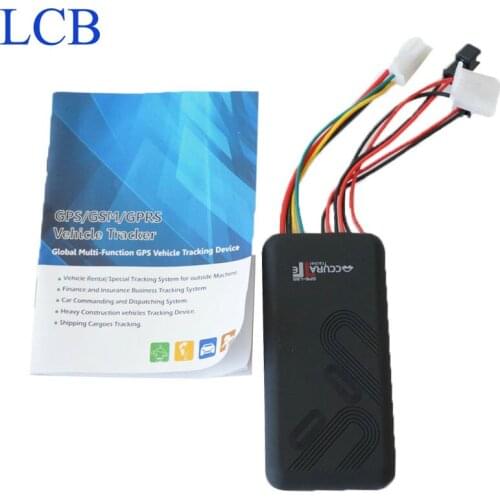 Free shipping GT06 Car GSM GPS Vehicle motorcycle tracker with Geo-Fence Overspeed and ACC ON sos Alarm Fuction GPS Tracker