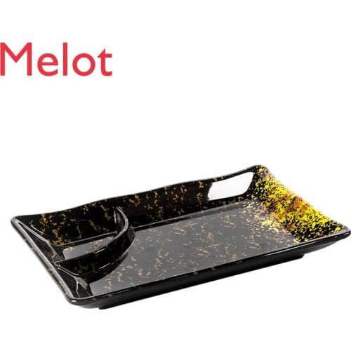 Porcelain Tableware Commercial Creative Hotel Restaurant Restaurant Hot Pot Plate Special Resin Dish Cold Dish Plate