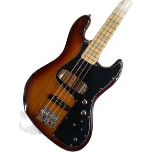 Custom professional performance grade electric bass 4 string bass can be made according to the color of your favorite picture