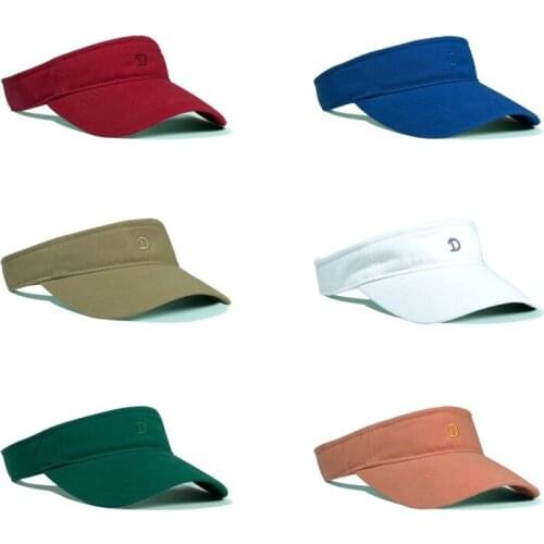 Tennis Caps Men Women Adjustable Sport Headband Classic Sun Sports Visor Running Caps Beach Hat Topless Golf Outdoor Hats Summer