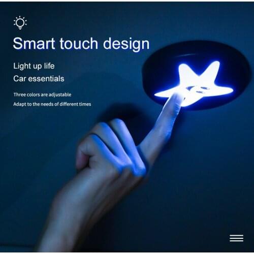 Car Interior Reading Lights Modified Led Indoor Night Trunk Light Car Interior Ceiling LED Lighting Home Lighting 2 Colors