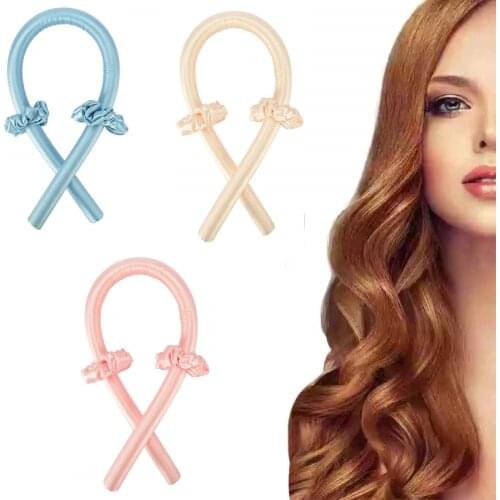 Heatless Curling Rod Headband Lazy Curler Silk Curling Ribbon Silk Curling Ribbon Heatless Hair Curling Ribbon Make Hair Curly