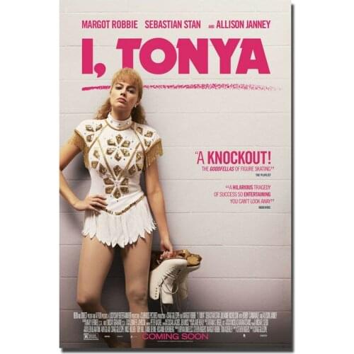 I Tonya Hot Movie Silk Poster Wall Sticker Decoration Gift
