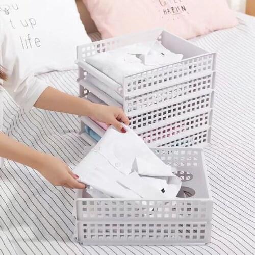 Desktop Storage Basket Sundries Underwear Toy Storage Box Cosmetic Book Organizer Stationery Container Laundry Basket