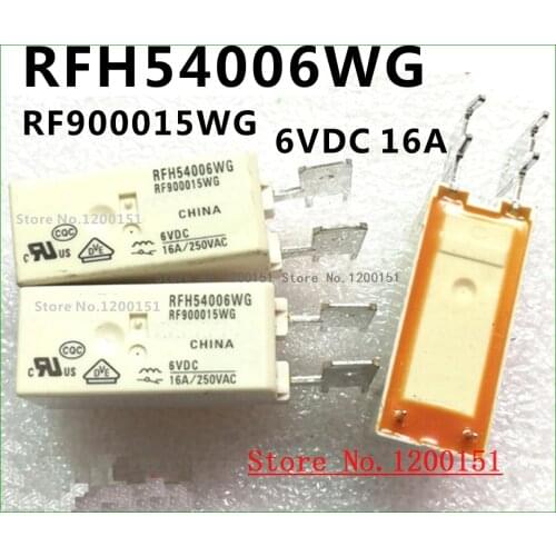 RFH54006WG RFH54006W RF900015WG 6VDC 16A NEW relay DIP