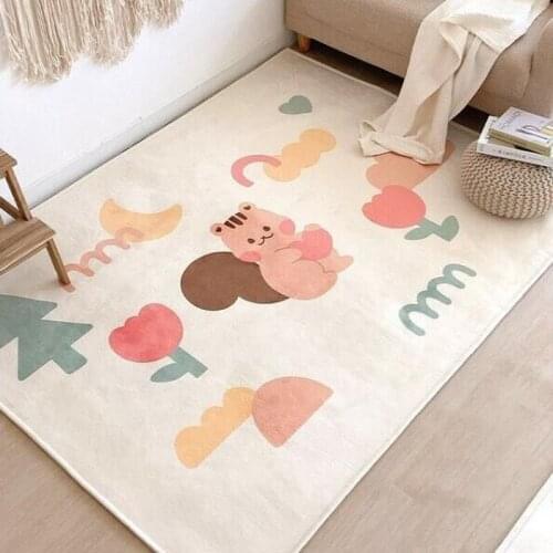 INS the New Baby Squirrel Crawling Mat Mat Northern Wind Children Game Pad Children Home Photography Props Craw Cultivate