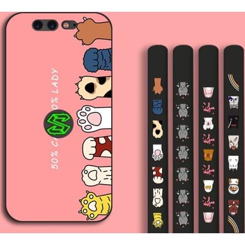 Silicone TPU Back Cover For Xiaomi Mi Max 2 MiX 3 Cute bear Side Pattern Case For Xiaomi Black Shark 2 3 4 Pro