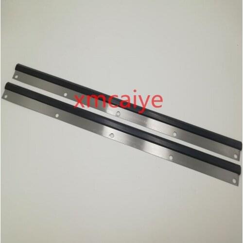 Wash up blades for Komori Lithrone 20 Rigid Length 590 Width 36 Holes 5