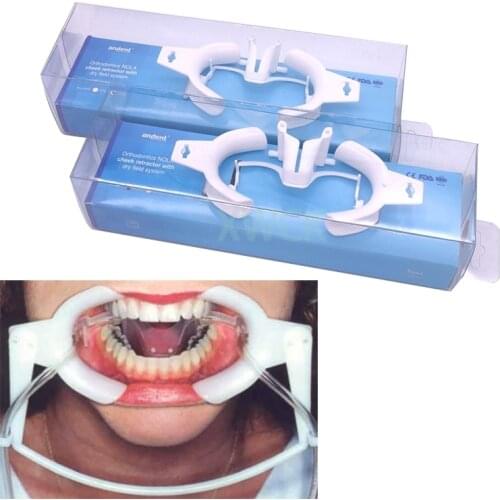 Dental retractor with sub saliva Intraoral Lip Cheek Retractor Mouth Opener Cheek Expand Dentistry Oral Dry Field