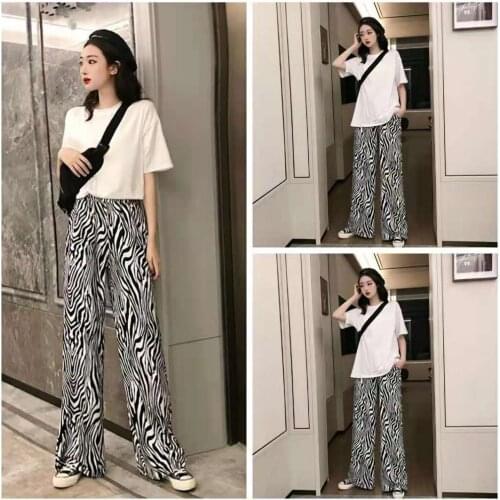 Suit Set Womens Summer Pants
