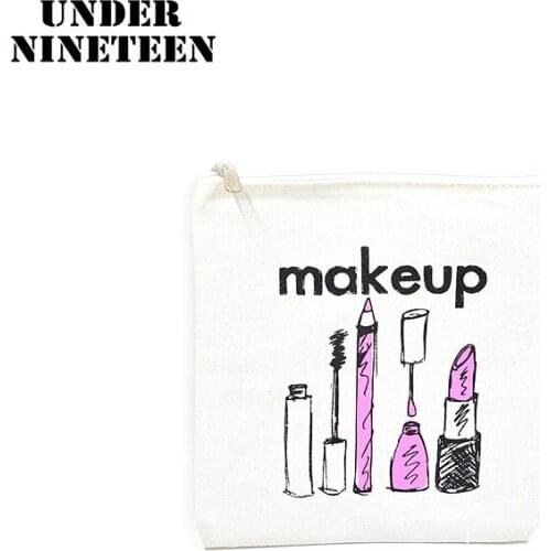 Under Nineteen 2019 Fashion Big size Travel Make up Bag Large Capacity Cosmetic Cases Neceser Toiletry Bath Wash Organizer Pouch
