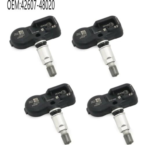 TPMS 42607-48020 Tire Pressure Monitor Sensor System 433MHz for Lexus RX450h LX570 RX450hL Toyota Land Cruiser VX-R VX Base VXR