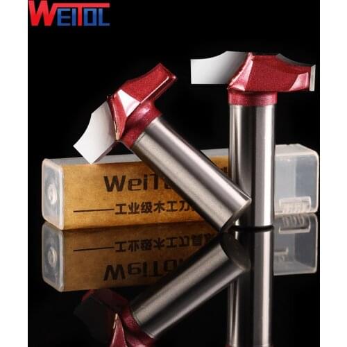 Weitol free shipping 1pcs 1/2*34mm tungsten steel wood carved milling cutt Classical plunge router bits for woodworking