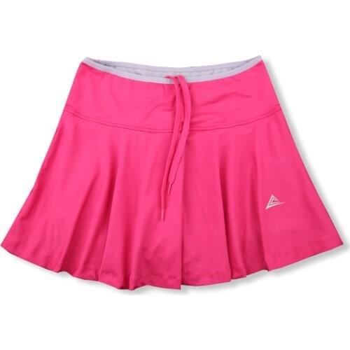 Outdoor Sports Pants Skirt Female Quick-drying Running Badminton Tennis Skirt Fake Two Short Skirt with Pocket
