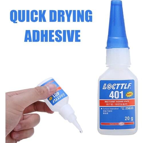 1Bottle 20g 401 Rapid Fix Instant Fast Adhesive Stronger Super Glue 20g Bottle Multi-Purpose Repairing Glue