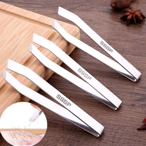 1 PC Stainless Steel Appliance Tweezers Fish Bone Chicken Feather Pig Hair Removal Pliers Seafood Picking Kitchen Supplies Tools