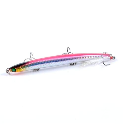 1PCS Fishing Lure Floating Bionic Minnow Bait 117mm Artificial Bait Wobbler Bass Pike Crankbait For Fishing Tackle 3D Eyes Lures